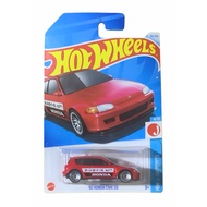 MERAH Hot Wheels 92 Honda Civic Eg Red