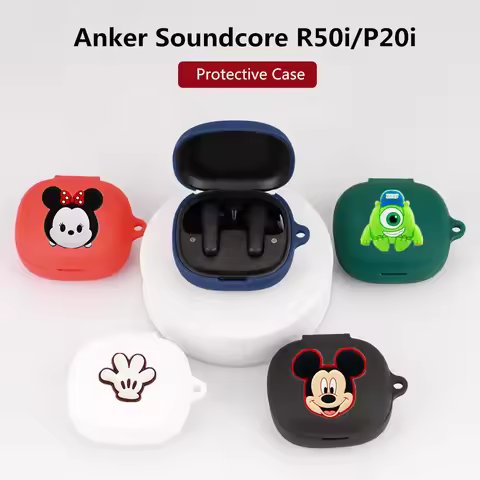 BEAST KINGDOM Cartoon Earphone Case Cover For Anker Soundcore R50i P20i Silicone Wireless Earbuds Pr