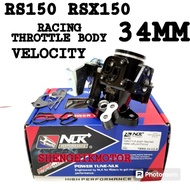 RS150 RSX150 RACING THROTTLE BODY VELOCITY NLK 34MM 36MM TB RS
