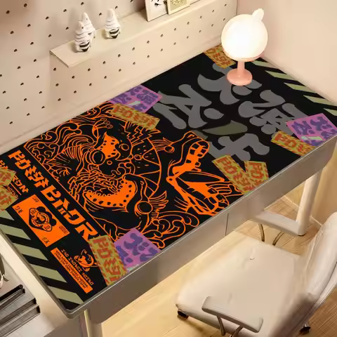 Big Run Splatoon 3 Mouse Pad MouseMat XXL Computer Accessories Large Keyboard Laptop Table Pad The N