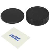Haoge Camera Body Cap and Rear Lens Cap Cover for M42 42mm Screw Mount Camera Lens