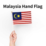 Malaysia Hand Flag Malaysia Day Bendera malaysia Welcome Handle Flag Bendera Tangan