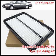 Corolla 92-96 engine air filter for Toyota 1.6 4A FE 1.3 93 94 95 Corona 1.8 engine replacement agai