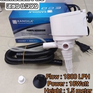 Pompa kolam aquarium hidroponik KANDILA PRO ECO 1800 ph