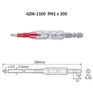 High Voltage Insulation Screwdriver Bit Electrician Cross Bit Pressure Resistant 1000V Double Groove