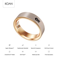 MOMAX แหวนอัจฉริยะ 1-SENSE SOUL Smart Ring น้ำหนักเบา ติดตามสุขภาพตลอด 24 ชม. สี Desert Titanium
