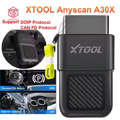 XTOOL Anyscan A30X PK A30M Car Diagnostic Tool Bluetooth OBD2 Scanner 26+ Reset Service Code Reader 