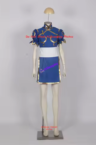 Chun li Cosplay Costume Chun-Li Chunli Costume acgcosplay Include Shorts