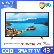 Sivatel TV Smart Android 32/40/43 inch Android 11.0 FHD Televisi Murah Youtube-Web Browser-Wifi