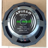 SPEAKER COMPONENT APOLLO AW1814 SUBWOOFER 18 INCH