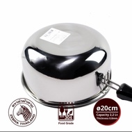 ZEBRA Sauce Pan 20 Cm 166306 Stainless Steel - Stainless Steel Pan - Sauce