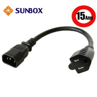 SUNBOX Cable Adapter C14 To 5-15R 15 Ampere (C14/15R-15C)