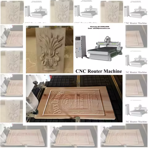 Industrial Machinery Atc 1325 Cnc Router Metal Cutting Engraver Drilling and Milling Machine March3 