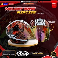 HELMET ARAI RAM3 RIPTIDE RED PREMIUM