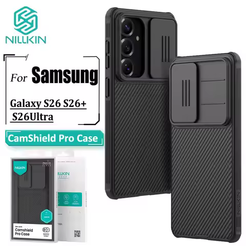 Nillkin CamShield Pro Case For Samsung Galaxy S26 S23 Ultra S25 FE Edge S24 Plus A37 A56 A26 A36 A55