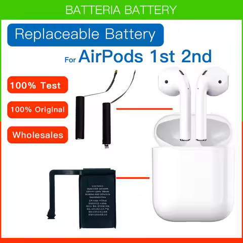 100% Genuine Replacement Battery GOKY93mWh A1604 For Apple Airpods 1st 2nd A1604 A1523 A1722 A2032 A