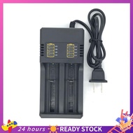【HOT SALE】 1 PCS 2-Slots Li-Ion Battery Charger 3.7V 18650 16340 14500 Li-Ion Rechargeable Battery C
