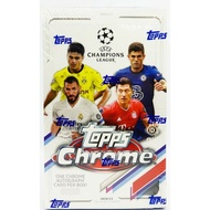 2020-21 TOPPS UEFA CHAMPIONS LEAGUE CHROME SOCCER HOBBY BOX FACTORY SEALED NEW (Jude Bellingham Rook