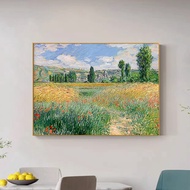 Ultra Modern 100% Monet Lotus Flower ภาพวาดสีน้ำมันผ้าใบ Wall Art Unframed ภาพวาด Wall Picture Artwork