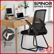 Cassa Spinor Ergonomic Office Side Chair Visitor Chair with Breathable Mesh Back ( Kerusi Pejabat )
