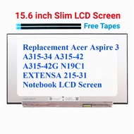 Replacement Acer Aspire 3 A315-34 A315-42 A315-42G N19C1 EXTENSA 215-31 Notebook LCD Screen