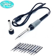 Fx-8801 FX8801 Soldering iron Replacement Handle with 6pcs tips for HAKKO FX-888 FX-888D Solder Stat