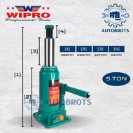WIPRO 5 TON BOTTLE JACK 5 TON HYDRAULIC BOTTLE JACK