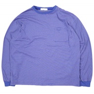 SENSE OF PLACE by URBAN RESEARCH 26SS 別針邊飾長袖T卹 AA26130-1012017 M 藍色長袖上衣 [二手] [SENSE OF PLACE by URBA