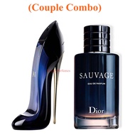 (Combo) Carolina Herrera Good Girl EDP 80ml + Dior Sauvage EDP 100ml