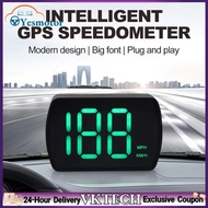 【Local Shipment】Car HUD Head Up Display Plug & Play GPS Speedometer Universal Windshield Speedometer