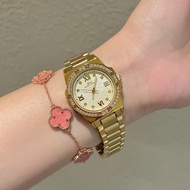 IBSO 1301 Fashion Casual Retro Quartz Watch Steel Band Classy All-Match Ladies Watch (Free Exquisite
