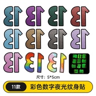 Taylor Swift Tattoo Sticker Birthday Lucky Day Number 13 Concert Fan Support Sticker