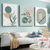 (with Frame)Morandi Abstract Art Modern Nordic Minimalist Print for Airbnb Soft Aesthetic Wall Decor