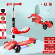 Others - 滑板車 兒童1-3-6-8-10歲寶寶可坐三合一平衡車 溜溜車 折疊滑滑車（快遞送貨上門）（平行進口）