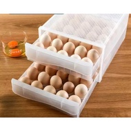 Double Layer Egg Storage Drawer Type 60 Eggs Capacity