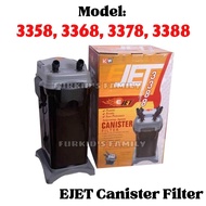 EJET Canister Filter - Model 3358 / 3368 / 3378 / 3388 (Aquarium External Filter)