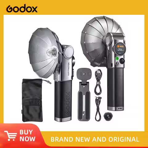Godox Lux Master Retro Camera Flash Portable for Canon Sony Nikon Fuji Olympus Leica Pentax