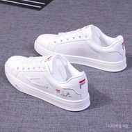 【In stock】New arriva FILA Shoes All White and White black Sneakers shoes for men and women 5YG2