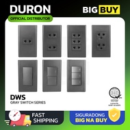 Duron - Switches and Outlet Wiring Devices - Wide Series - Gray