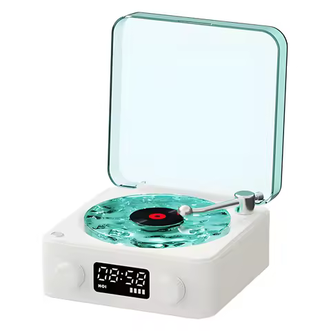 Ocean Wave Projector Player with Water Ripple Turntable Portable White Noise Machine for Sleeping 4 