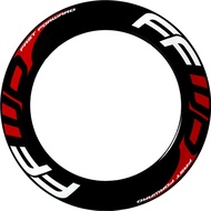 Fast Forword 700C Rim Clincher Bicycle Rims Sticker 30/40/50/60mm Decal Road Bike Wheelset Stickers Fixed Gear Wheel
