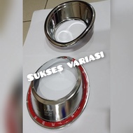 Foglamp Garnish Cover CarRing TOYOTA Avanza Type S 2008 - 2011 Avanza Accessories 2006 - 2011