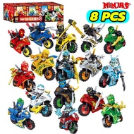 (Big Box ninjago)PRCK 61015 ninjago Minifigures Motorcycle Ninja Building Blocks