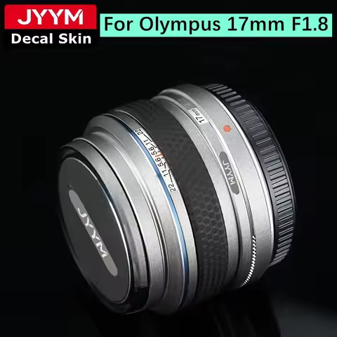 Customized Sticker For Olympus 17mm F1.8 Camera Lens Decal Skin Vinyl Wrap Protective Film Coat M.ZU