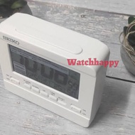 Watchhappy Seiko Original Alarm Clock Qhl086W Digital Alarm Qhl086 White