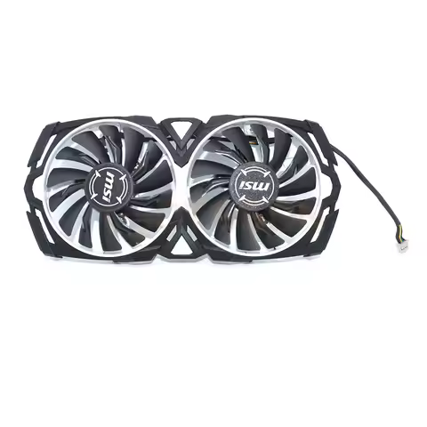87MM 4PIN PLD09210S12HH For MSI RX 580 570 480 470 RX6600 ARMOR P106-100 GTX1070 1080 Graphics card 