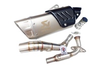 ชุดท่อ Aerox155 ปี 2016-2020 ท่อแต่ง Aerox155+ปลายท่อ R1 (แถมฟรี!!แคทลดเสียง)