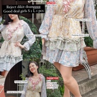 Claire by Cynthia Tan Terra Frilled Dress