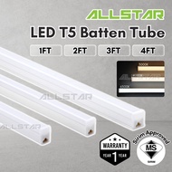 【SIRIM】LED T5 Batten Tube 3 Pin Light Lamp Bulb Complete Set Celling Light Energy saving 1ft/ 2ft/ 3