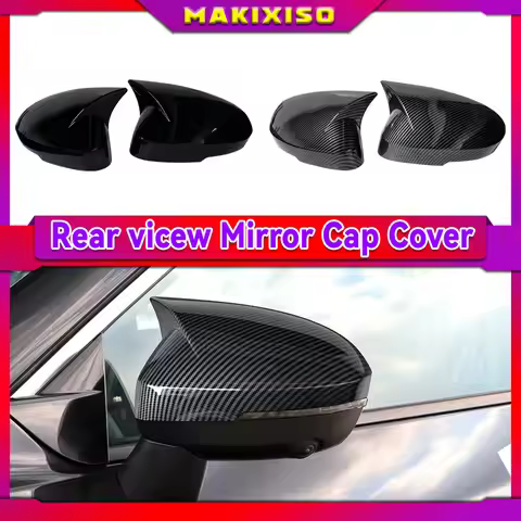 For Nissan X-trail X Trail T33 Rogue 2021 2022 2023 Rearview Mirror Cover Cap Sticker Trim Car Styli